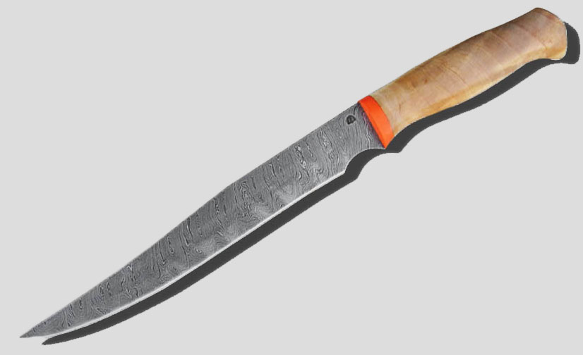 кухонный нож из дамасской стали